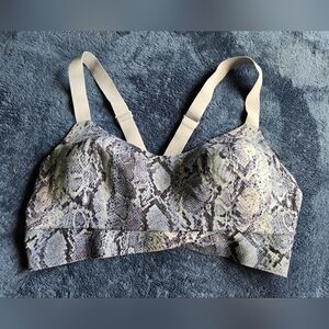 Snakeskin Print Bralette